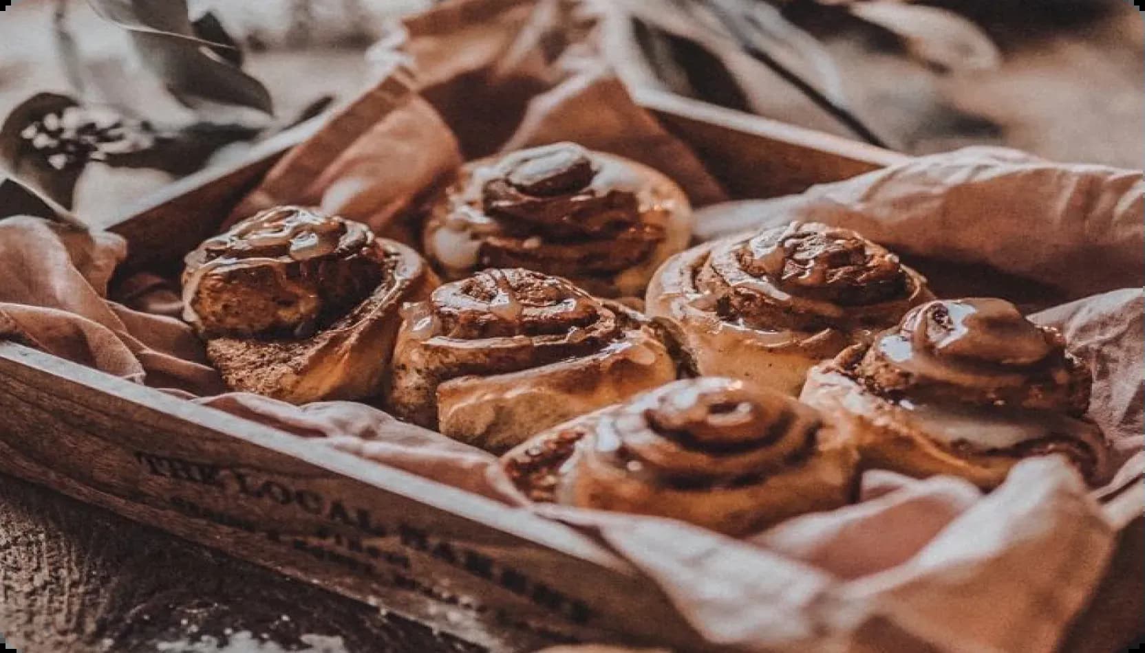 Give it a go: cook cinnamon rolls